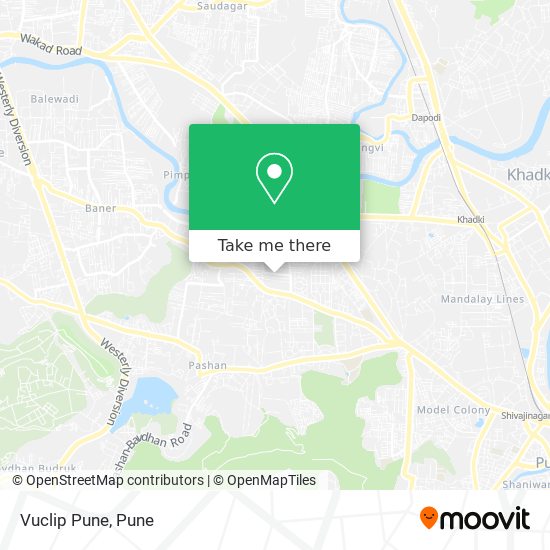 Vuclip Pune map