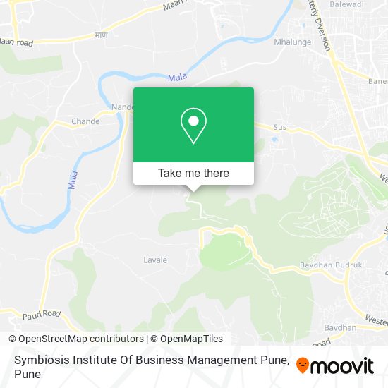 Symbiosis Institute Of Business Management Pune map