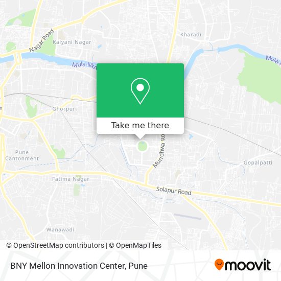 BNY Mellon Innovation Center map