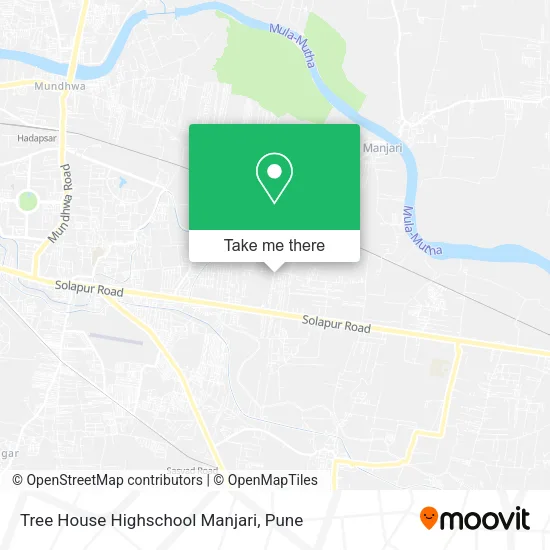 Tree House Highschool Manjari map