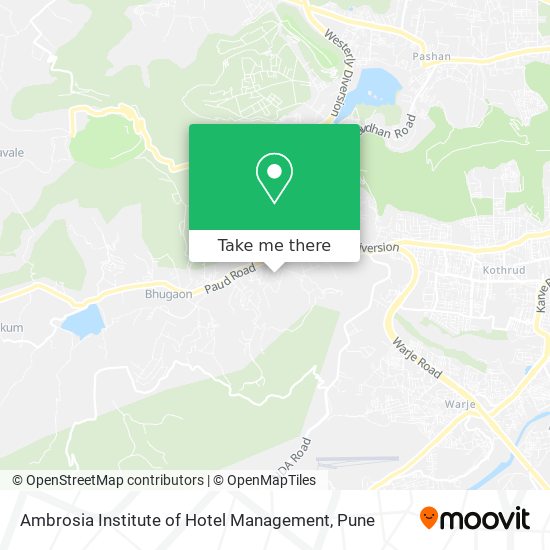 Ambrosia Institute of Hotel Management map