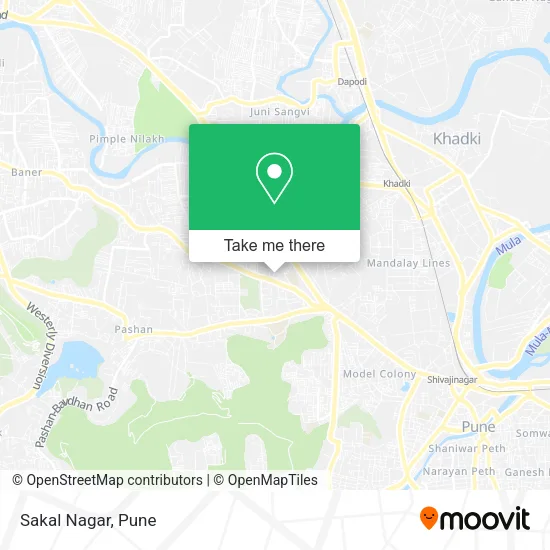 Sakal Nagar map
