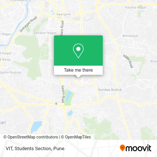 VIT, Students Section map