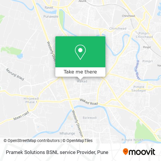 Pramek Solutions BSNL service Provider map