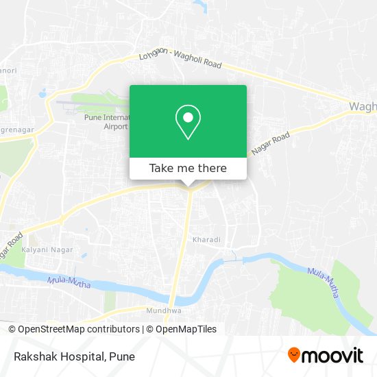 Rakshak Hospital map