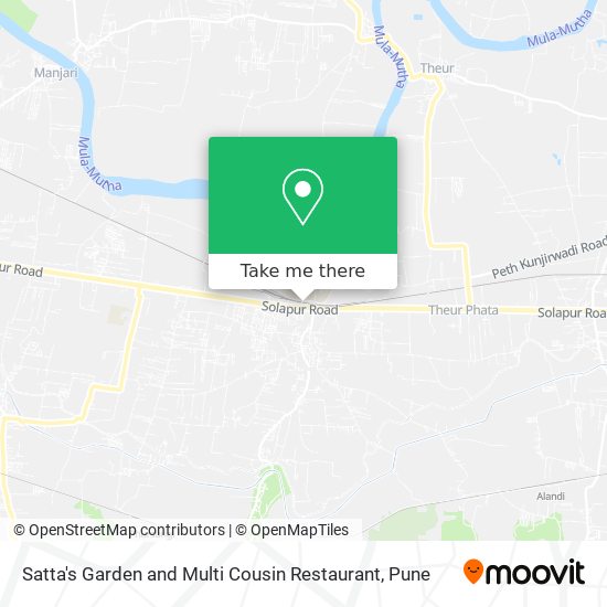 Satta's Garden and Multi Cousin Restaurant map