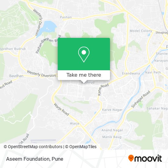 Aseem Foundation map