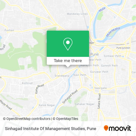 Sinhagad Institute Of Management Studies map