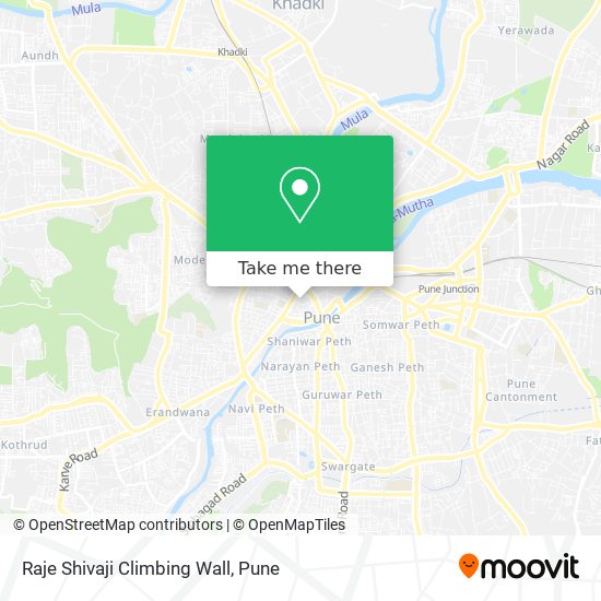 Raje Shivaji Climbing Wall map