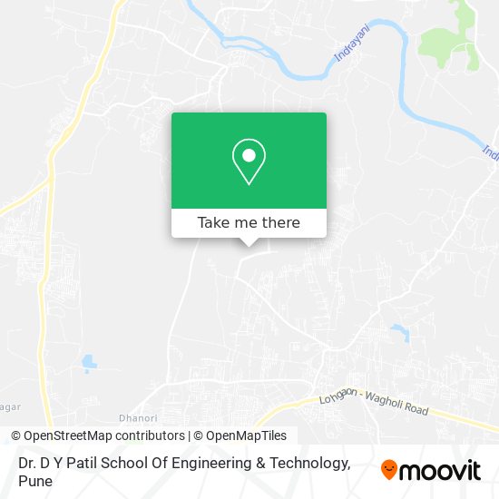 Dr. D Y Patil School Of Engineering & Technology map