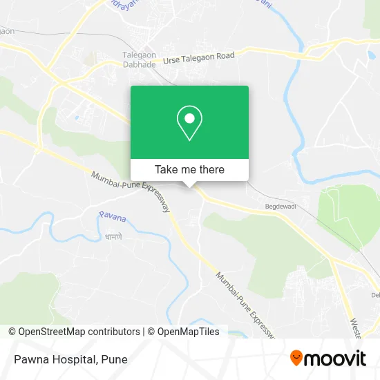 Pawna Hospital map