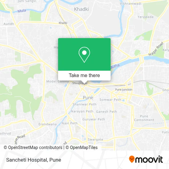 Sancheti Hospital map
