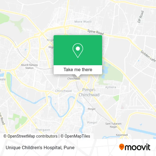 Unique Childrens Hospital map