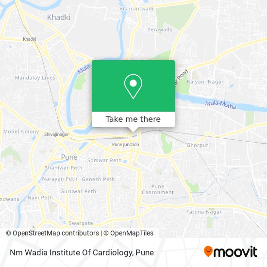 Nm Wadia Institute Of Cardiology map