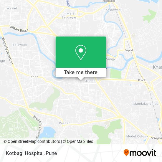 Kotbagi Hospital map