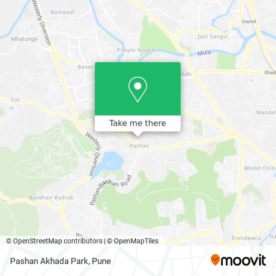 Pashan Akhada Park map