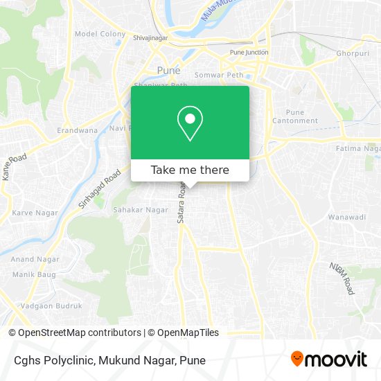 Cghs Polyclinic, Mukund Nagar map