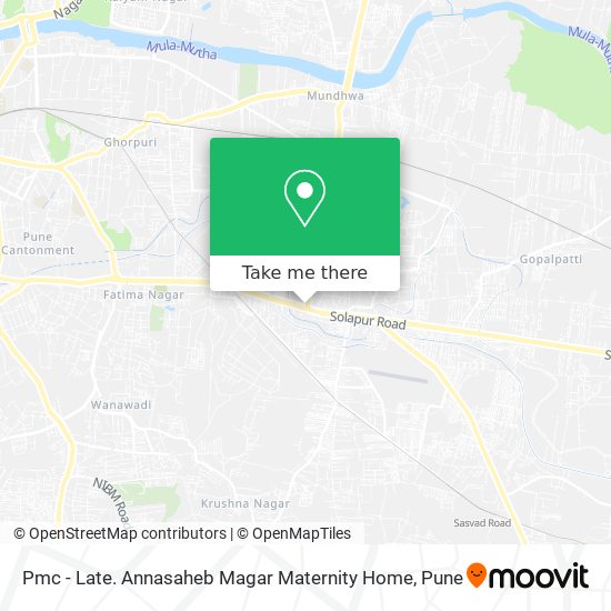 Pmc - Late. Annasaheb Magar Maternity Home map