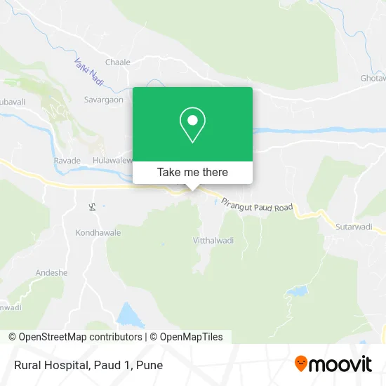 Rural Hospital, Paud 1 map