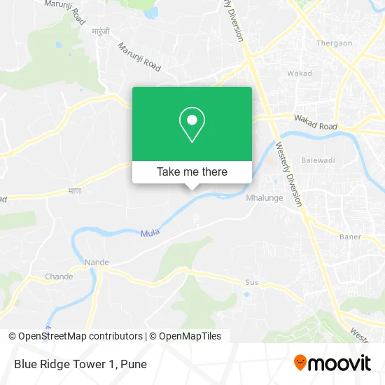 Blue Ridge Tower 1 map
