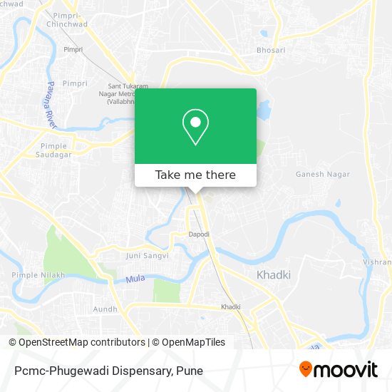 Pcmc-Phugewadi Dispensary map