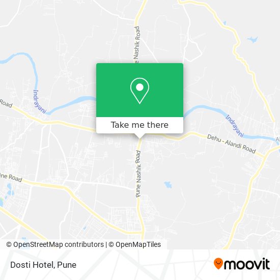 Dosti Hotel map