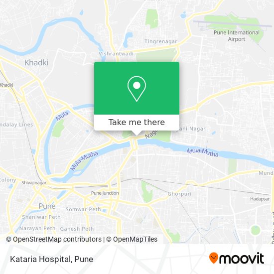 Kataria Hospital map