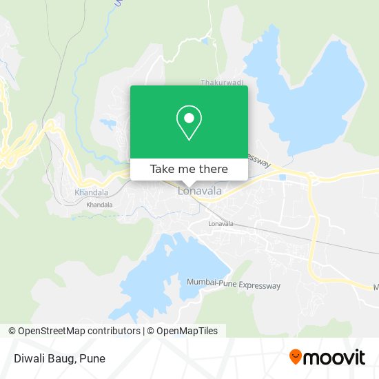 Diwali Baug map