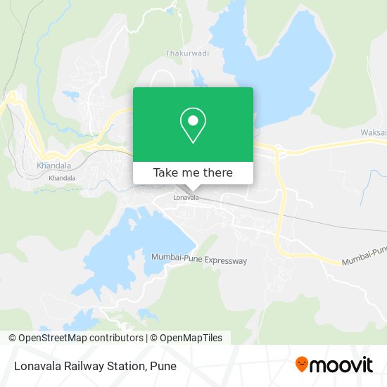 Lonavala Railway Station map