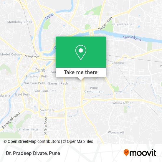 Dr. Pradeep Divate map