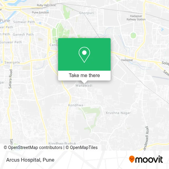 Arcus Hospital map