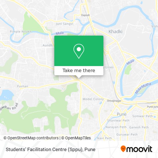 Students' Facilitation Centre (Sppu) map