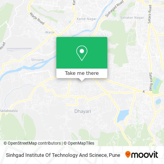 Sinhgad Institute Of Technology And Scinece map