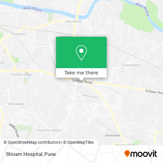 Shivam Hospital map