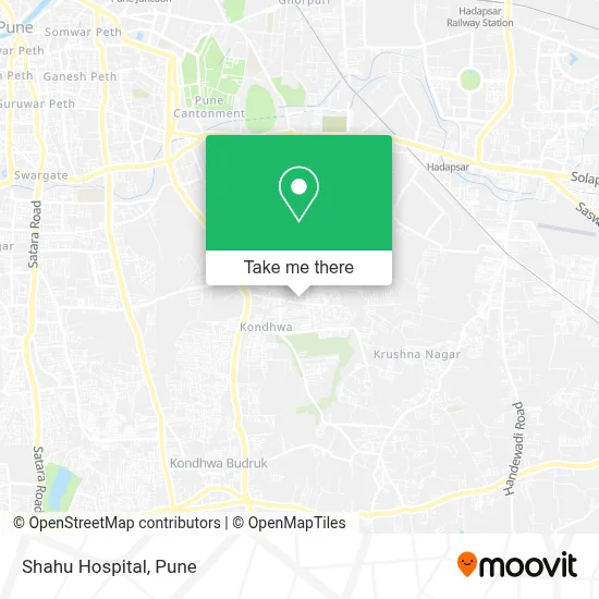 Shahu Hospital map
