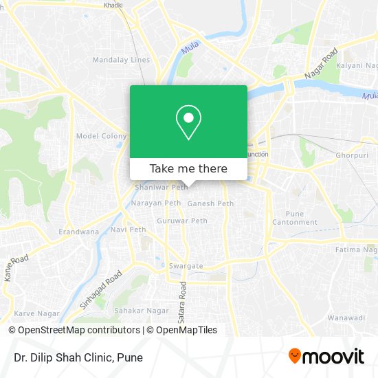 Dr. Dilip Shah Clinic map