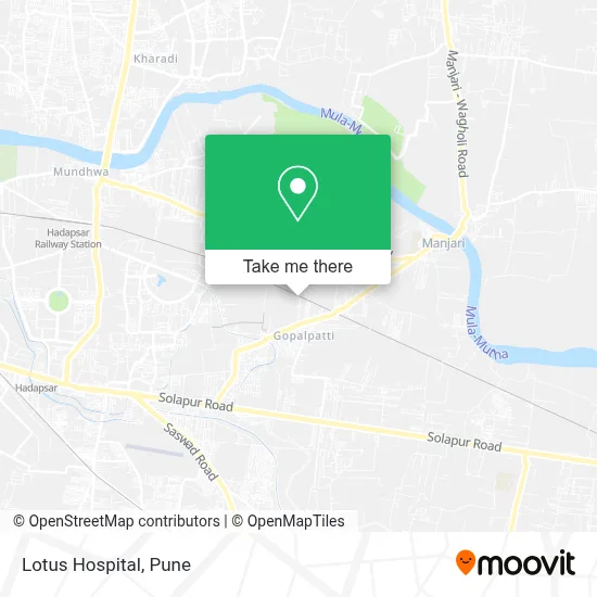 Lotus Hospital map