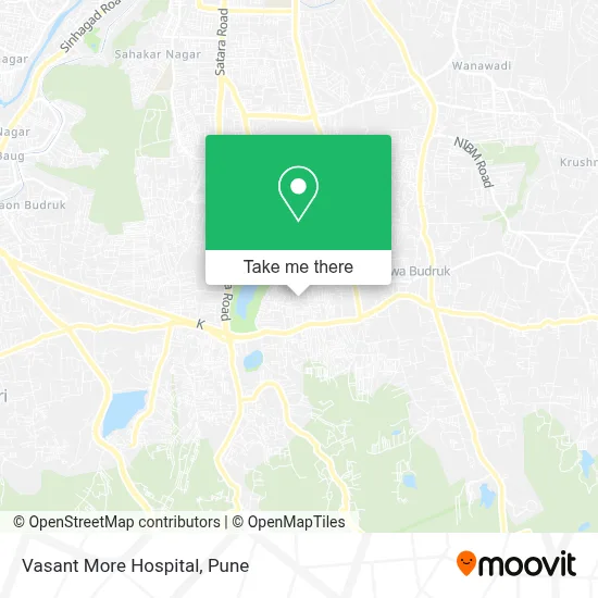 Vasant More Hospital map