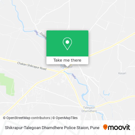 Shikrapur-Talegoan Dhamdhere Police Staion map