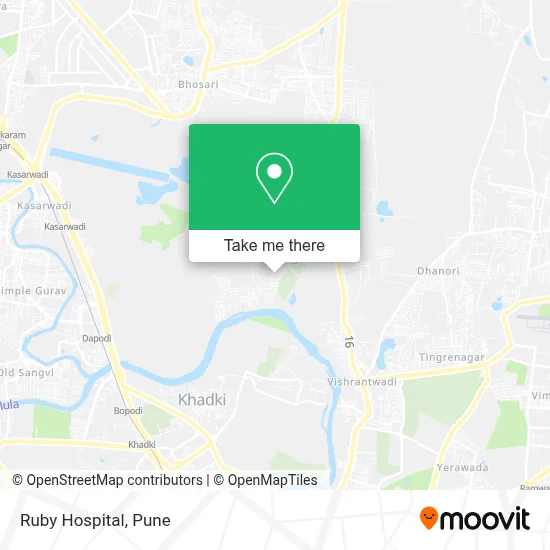 Ruby Hospital map