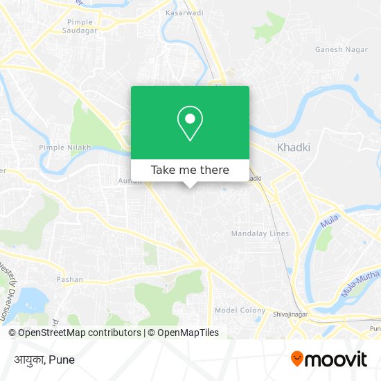 आयुका map
