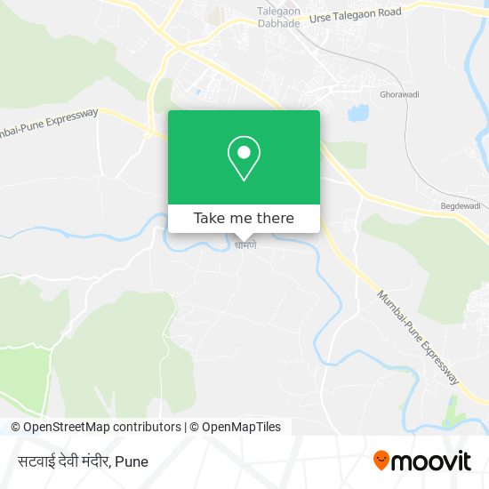 सटवाई देवी मंदीर map
