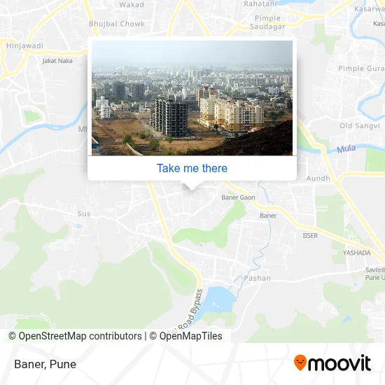 Baner map