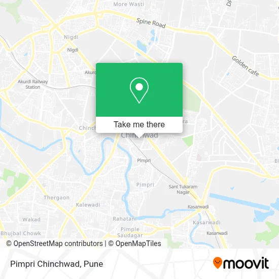 Pimpri Chinchwad map