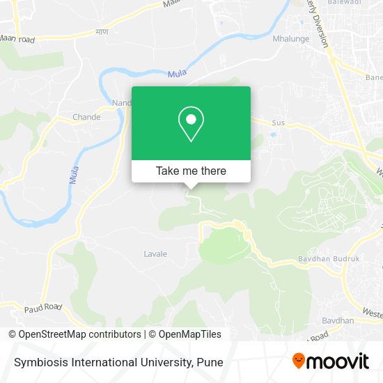 Symbiosis International University map