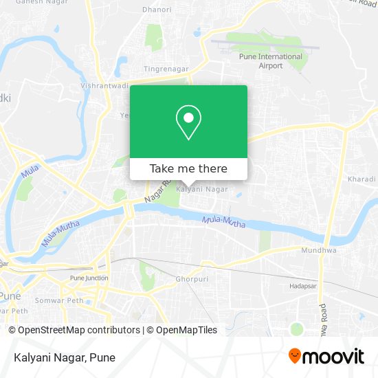 Kalyani Nagar map