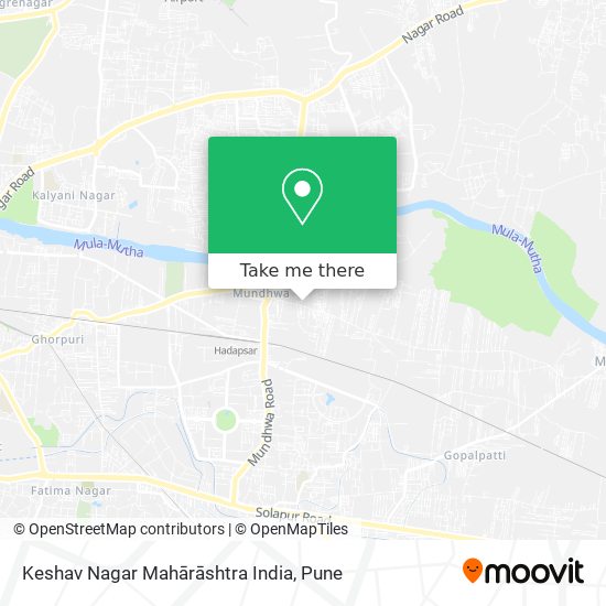 Keshav Nagar Mahārāshtra India map