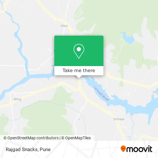 Rajgad Snacks map