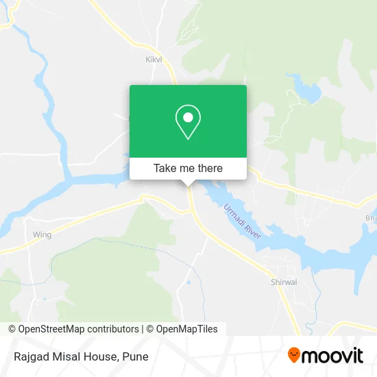 Rajgad Misal House map