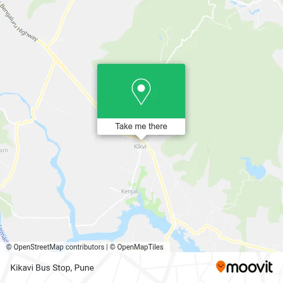 Kikavi Bus Stop map